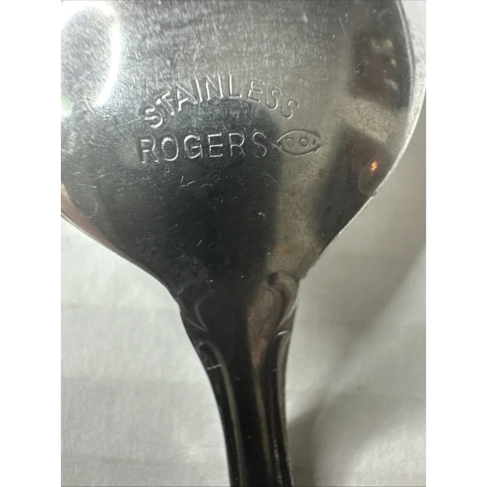 AUBERGE Mixed Spoons Fork Rogers Korea Stanley‎ Robert Stainless 5 Pieces